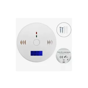 CO Gas Sensor Detector Carbon Monoxide Poisoning Alarm Detector with LCD Display