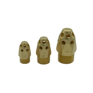 CO2 Fire Fighting System Gas Spray Discharge Nozzle Brass Material Portable Customizable Class Firefighting Equipment Accessory