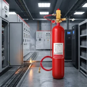 Cabinet Type Perfluorohexane Fire Extinguishing System for Class A/B Fires 6 Second Instant Suppression Stainless Steel Tank