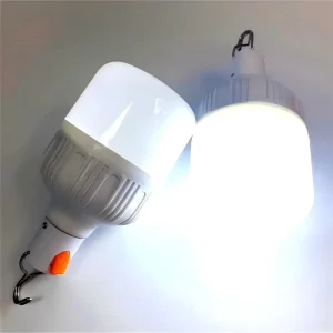 Camping Hike DC USB Rechargeable LED Bulb 20W-50W White 6000K Daylight 20000 Hours Outdoor Night Light Emergency Light