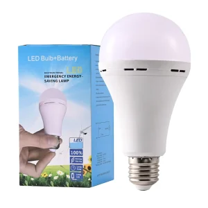 Camping Light Bulb Charging E27 Emergency Light Indoor Power Outage Rechargeable Plastic Lithium Battery LED Emergency Light