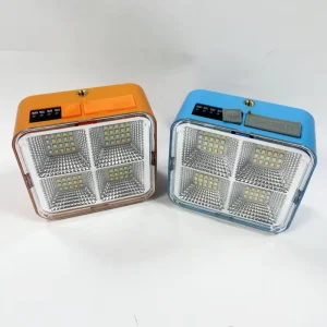 Camping Night Market Outdoor Floor Stall Emergency Lighting Portable Solar LED Flood Light IP66 Rating