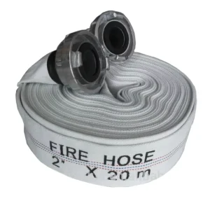 Canvas PVC Lined Fire Hose 10 Bar Working Pressure Firefighting Equipment Accessory Tools for Firefighters