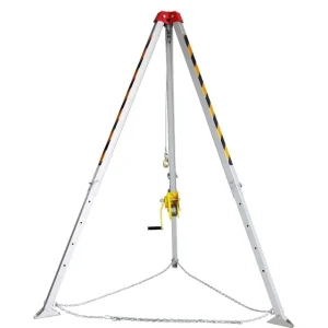 Canvas Safety Tool Rescue Tripod With Self Lock Device