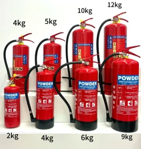 Car Office Home Hotel Industry Portable Powder Fire Extinguishing Tools Powder Fire Extinguisher ABC Dry Powder for Firefighter