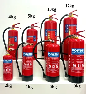 Car Office Home Hotel Industry Portable Powder Fire Extinguishing Tools Powder Fire Extinguisher ABC Dry Powder for Firefighter