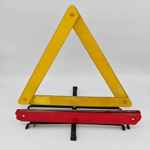 Car Triangle Emergency Tools Car Triangle Warning Sign Red and Yellow Parking Sign