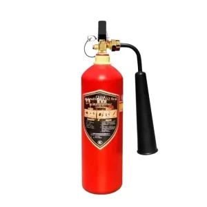 Carbon Dioxide Fire Extinguisher 5kg Handheld Portable for Laboratory Factory Distribution Room Use Red