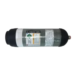 Carbon Fiber Material Epoxy Resin Cylinder Pure Air Use for Firemen’s Firefighting Equipment Accessory