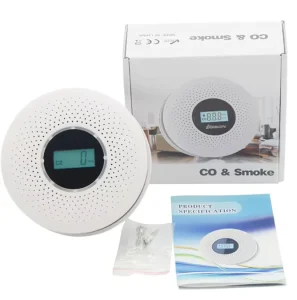 Carbon Monoxide Smoke Composite Alarm Household Fire Smoke CO Detector
