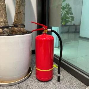 Carl MFZ ABC5 Category a Portable Fire Extinguisher Ammonium Dihydrogen Phosphate 5KG Steel 15 30s Discharge Time Red