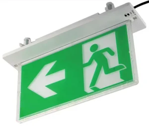 Ceiling Recessed Mounted LED Emergency Light Exit Sign LED Emergency Warning Exit Signs Exit Sign in Emergency Lights with Saa