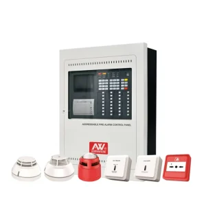 Central Smoke Alarm Unit Addressable Fire Alarm Control System