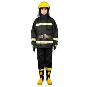 Chemical Resistant Fireproof Suit Acid Proof Firefighting Uniform Fire Rescue Protective Clothing