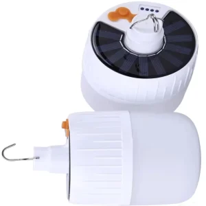 China High Quality Solar Light Outdoor Lamp 12W 15W E27 LED Solar Emergency Bulb Emergency Light Bulb