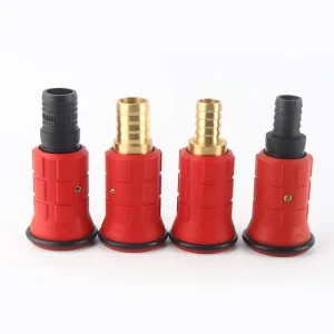 China-Made 1″3 4″ DN25 DN19 Copper Fire Hose Easy-to-Operate Flexible Fire Fighting Equipment Water Jet Nozzle Spray Accessories