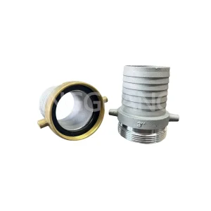 China-made Aluminum Alloy Brass External Firefighting Buckle Gold Silver Pin Lug 3 Inch NPT Eco-friendly Equipment Accessory