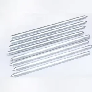 Chinese Manufacture OEM ODM Dia 16mm 18mm 24mm 43mm Galvanized Steel Earth Rods for Earthing System