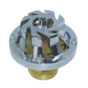 Chrome Plated Brass Fire Sprinkler Head 57°C/68°C Pendent Fire Suppression Nozzle Automatic Fire Extinguishing System Component