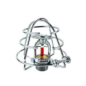 Chrome Plated Easy Screw Cover Protective Guard Fire Sprinkler Head Guard