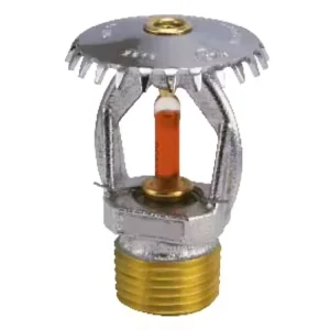 Chrome Upright Globe Fire Sprinkler Head 1/2″ NPT K5.6 Accessory for Firefighting Equipment