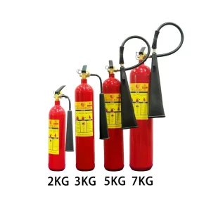 Class BE CO2 Fire Extinguisher Carbon Dioxide Fire Extinguisher Portable Wheeled Extinguisher