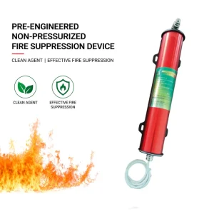 Clean Residue Free FK 5 1 12 Fire Extinguishing Device with 1.2m Protection Radius IP67 Rated for New Energy Lithium Battery