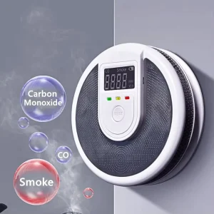 Combination Smoke and Carbon Monoxide Detector Combo Smoke CO Alarm Detectors for Home Use