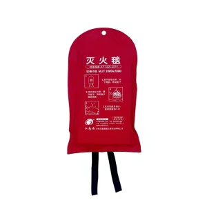 Commercial Grade Fiberglass Fire Blanket Quick Deployment Fire Safety Blanket for Restaurant Hotel