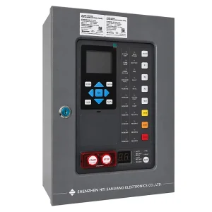 Compact 200 Point Addressable Fire Alarm Panel With 2.8 Inch LCD