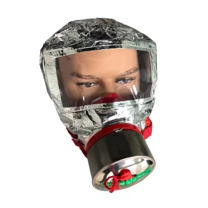 Compact CO Protected Fire Escape Hood for Family Safety Kits Firefighting Equipment Accessory
