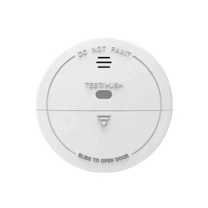 Compact Design Battery Operated Smoke Alarm Tuya Smart Life WiFi Smoke Detector for House