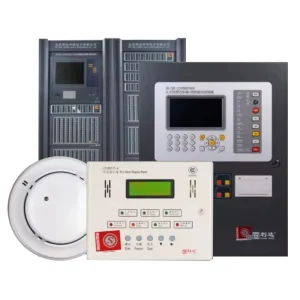 Complete Fire Alarm System with Wifi Control Panel Fire Alarm System Led Indicator 1/2 Loop