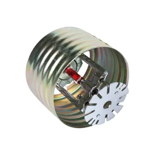 Concealed Fire Sprinkler Head 68 Degree Chrome Cover Automatic Pendent Type for Fire Fighting System