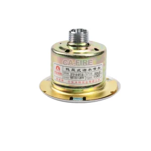 Concealed Firefighting Equipment High Efficiency Fire Sprinklers And Accessories