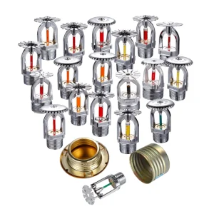 Concealed Stainless Steel Fire Sprinkler System Quick Response Fire Protection Equipment for Accessory