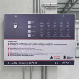 Conventional 4 Zone Fire Alarm System Control Panel AC90~270V Conventional Panel Wired LED Display OEM ODM