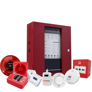 Conventional Fire Alarm Control Panel 32 Zone Addressable Metal ISO900 Certified Factory Use Fire Alarm System