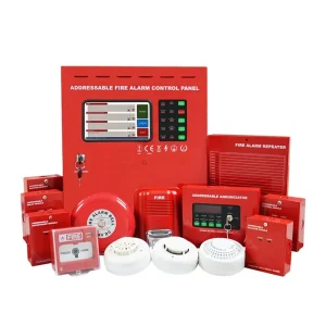 Conventional Portable Fire Alarm Control Panel 1-32 Zone HORN Alarm for Factory Use