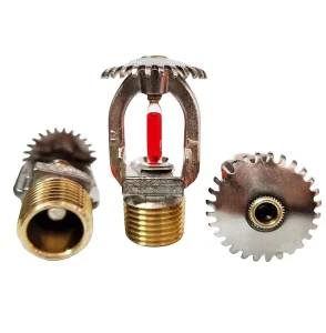 Copper Alloy Brass Custom Water Sprinkler With Glass Bulb DN15 DN20 Fire Fighting Sprinkler Head