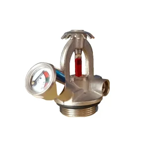 Copper Automatic Fire Extinguishing Sprinkler Valves 68C 1.2-1.5Mpa Pressure for Class a Wildfires