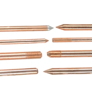 Copper Bonded Earth Rod Threaded Pure Copper Ground Rod