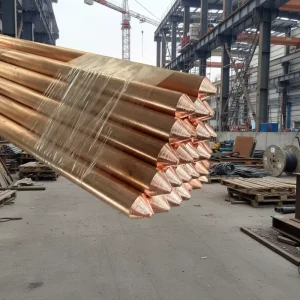 Copper Clad Steel Electrical Earth Rod for Lightning Protection & Earthing Diameter15