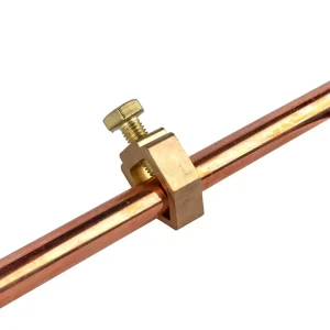 Copper Clad Steel Ground Rods Earth Rod with Clamp
