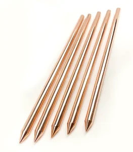 Copper Clad Steel Grounding Rod 14.2×1220 for Lightning Protection System