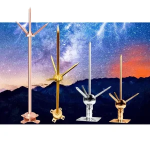Copper Lightning Protective Rod Thunder Arrester