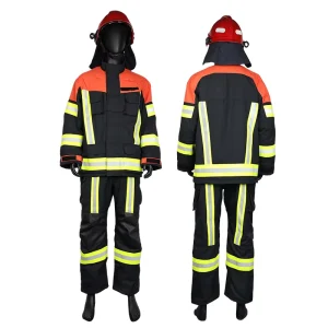 Cross Border Aramid Firefighter Protective Suit Emergency Rescue Uniform Six Piece Set Firefighting Equipment EN469