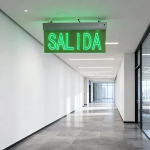 Cross border Emergency Evacuation Indicator Light Building and Residential Area Emergency Evacuation Exit Sign