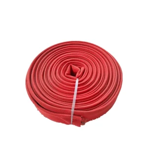 Custom Color Coating Covered Synthetic Rubber Lined Water Fire Hose