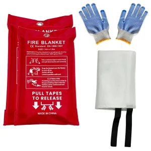 Custom Emergency Fire Retardant Protection Stop Fiberglass Extreme Large Fire Blanket